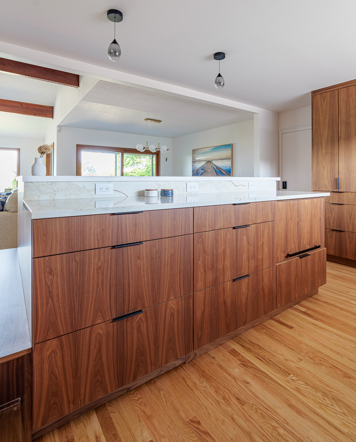 Walnut Modern Kitchen-28