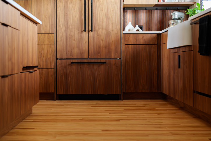 Walnut Modern Kitchen-5