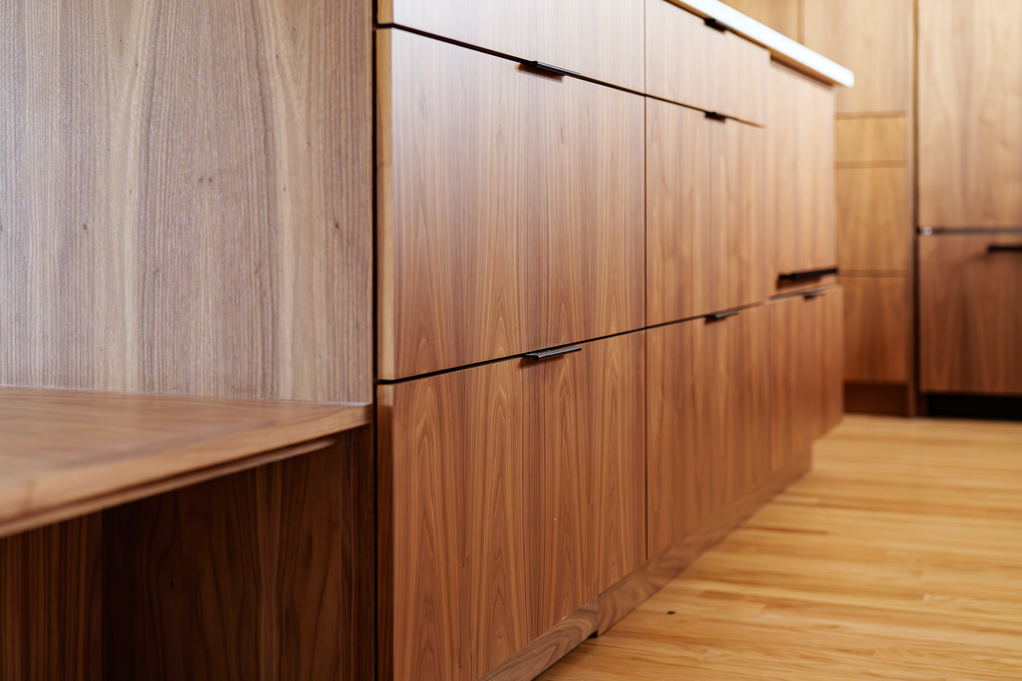 Walnut Modern Kitchen-8