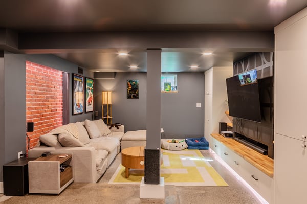 Sunnyside Eclectic Basement