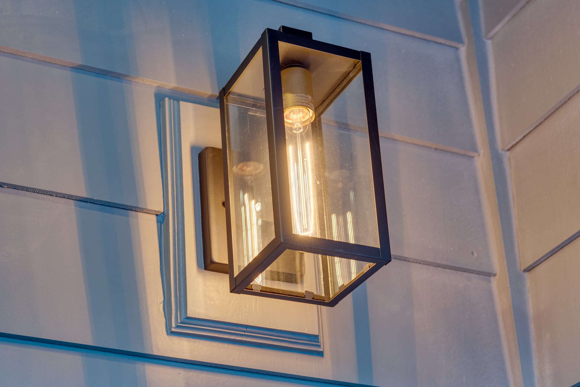 modern entryway ideas: exterior lighting