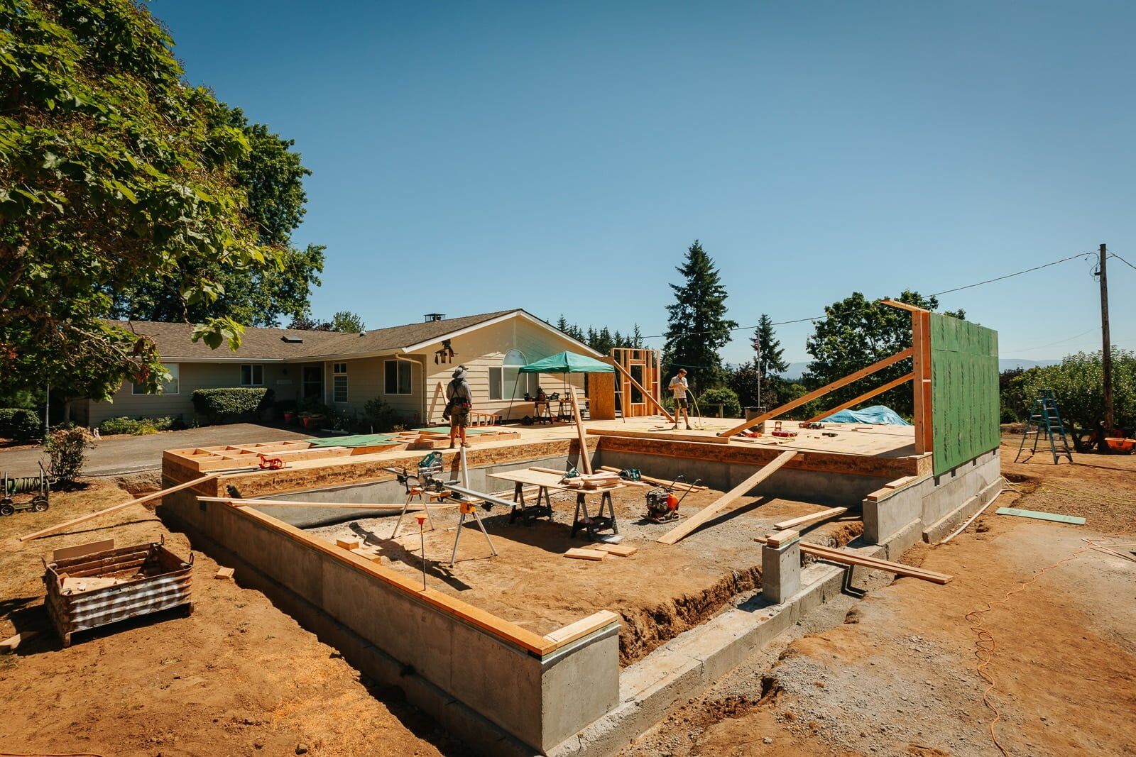 How long does it take to build a home addition?