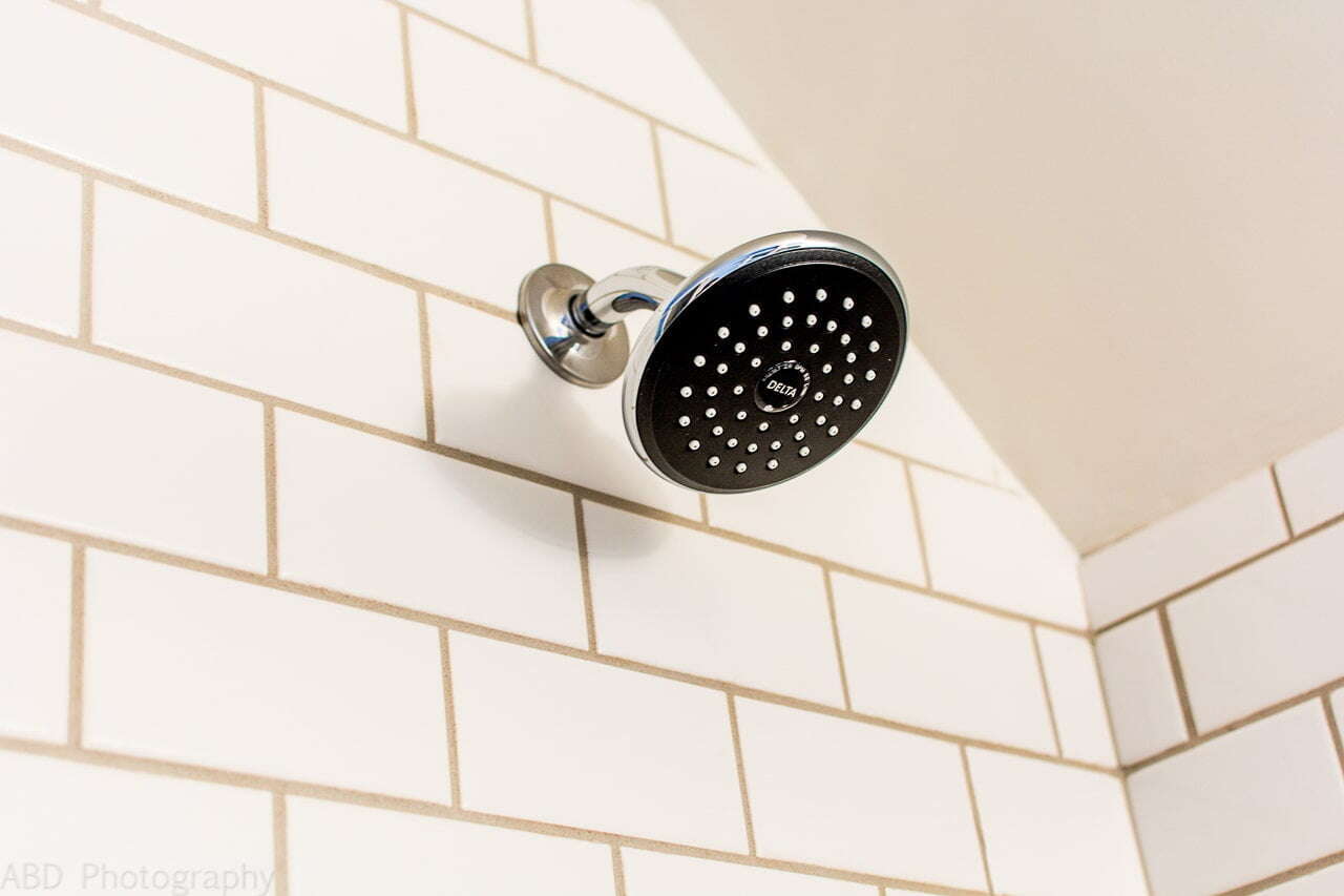 fixed shower head