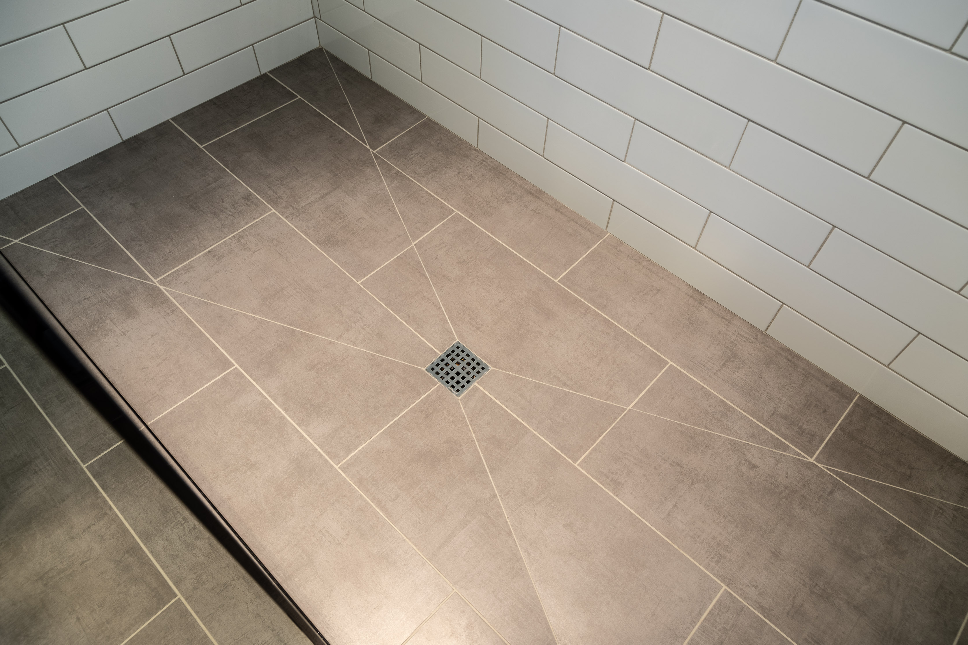 zero clearance shower pan