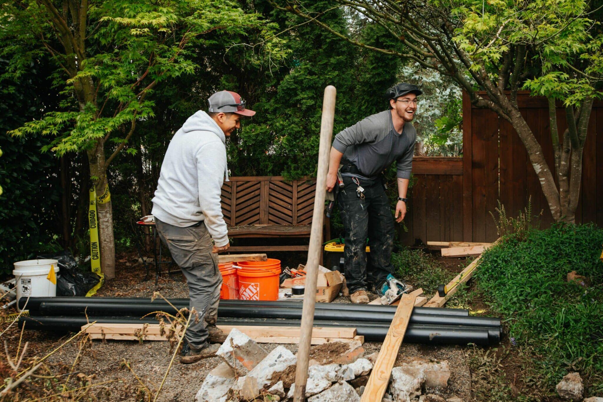 Can I hire my own subcontractor to work with a design-build firm?