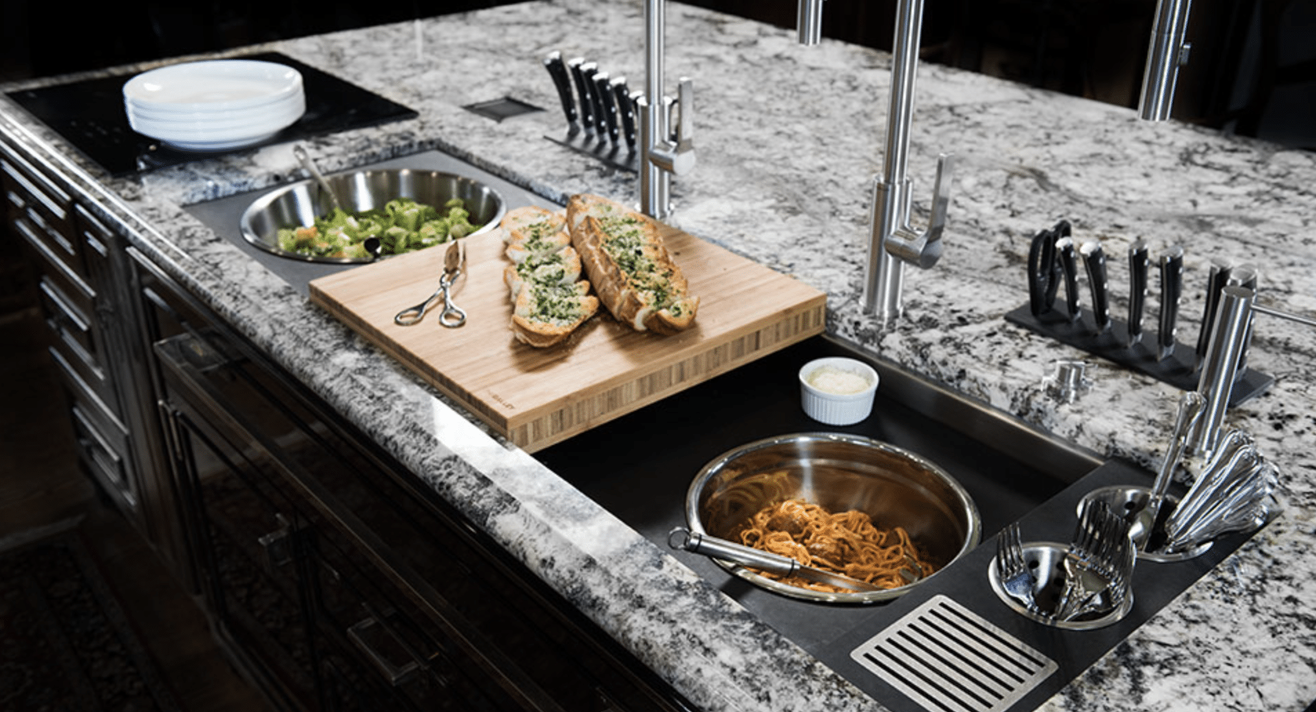 plumbing fixtures: workstation sink