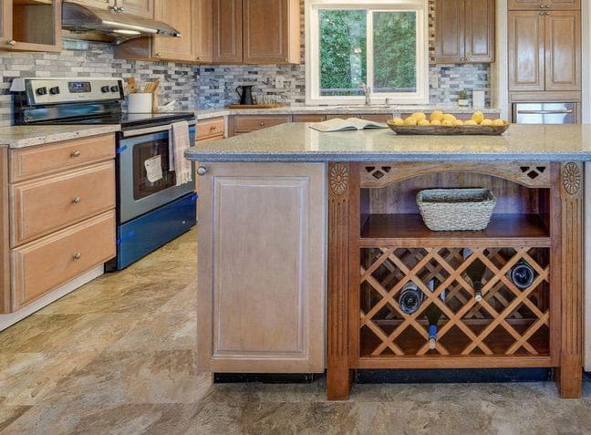 when to remodel your kitchen: outdated kitchen flooring