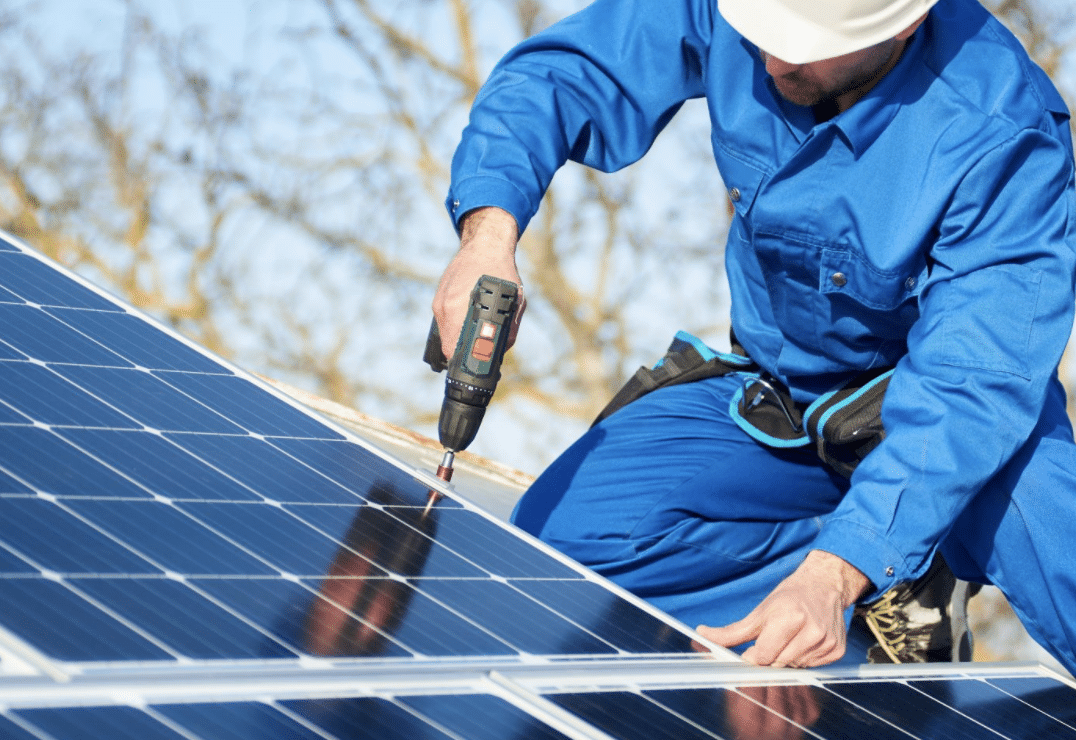 green home remodeling: solar panels