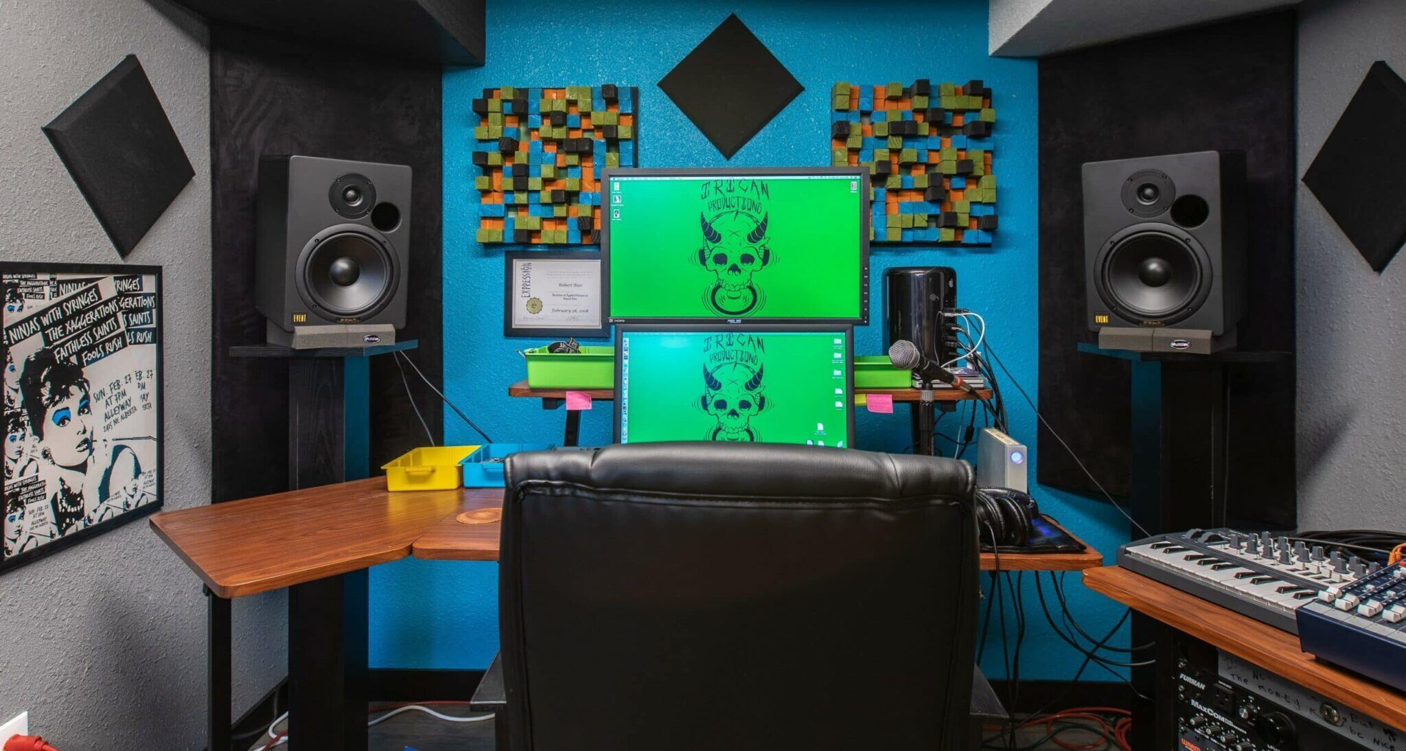 How to build a home recording studio
