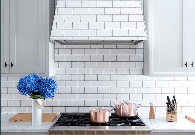 range hood styles - tile