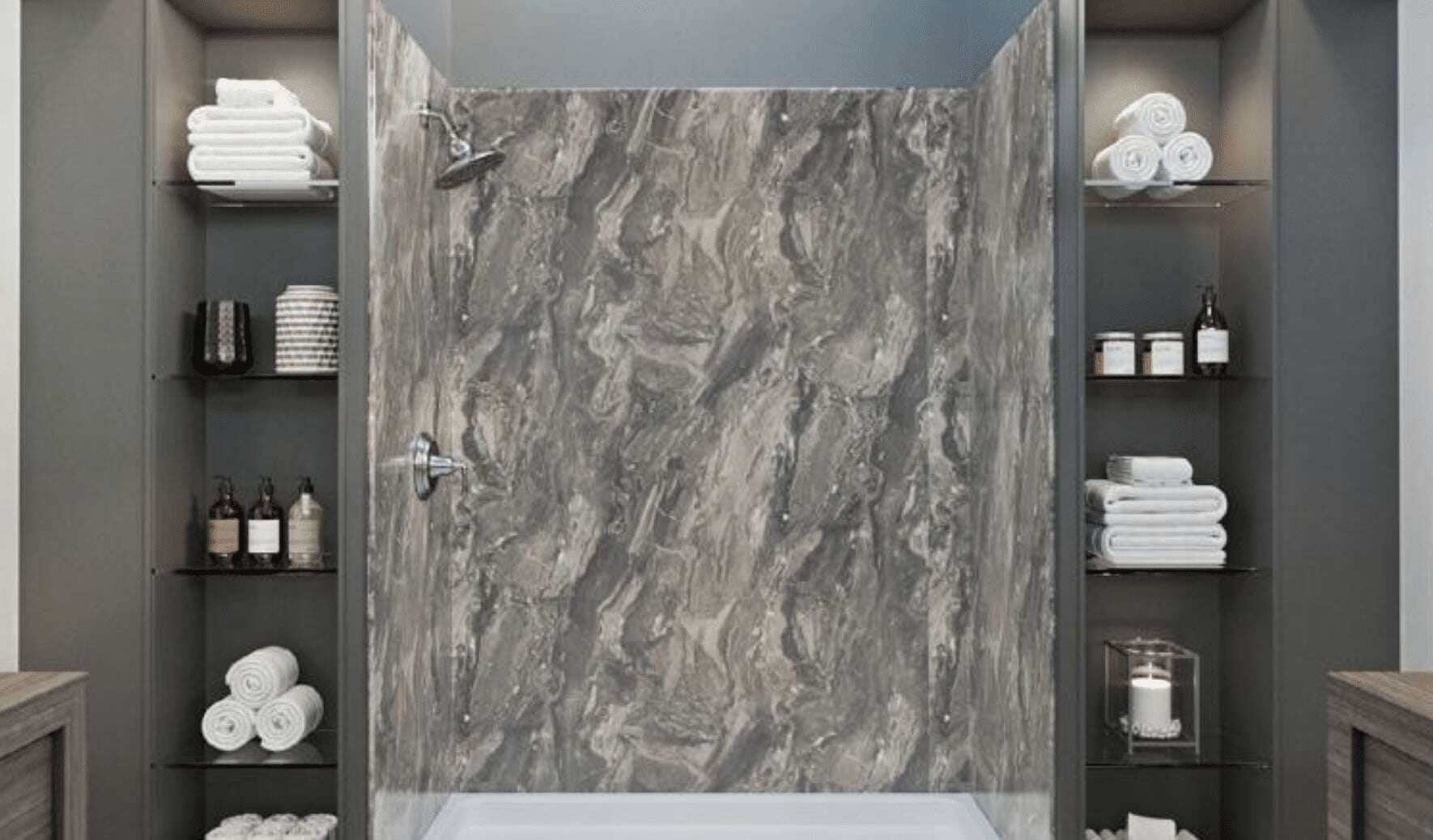 “Wetwall” Shower Wall Panel System